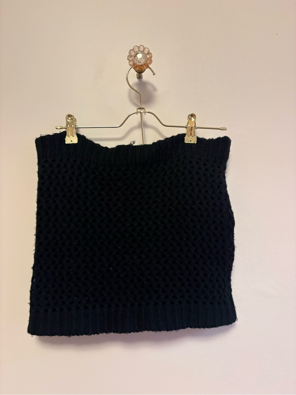 Black Knit tube top